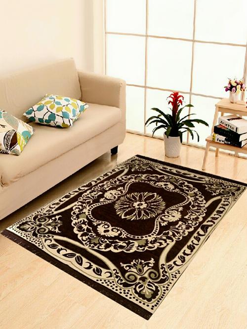 Cotton Designer Printed Carpet - 14550200 - Very Small Image - 1