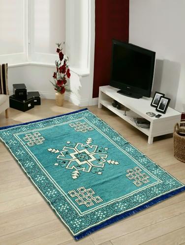 Cotton Designer Printed Carpet - 14550211 - Very Small Image - 1