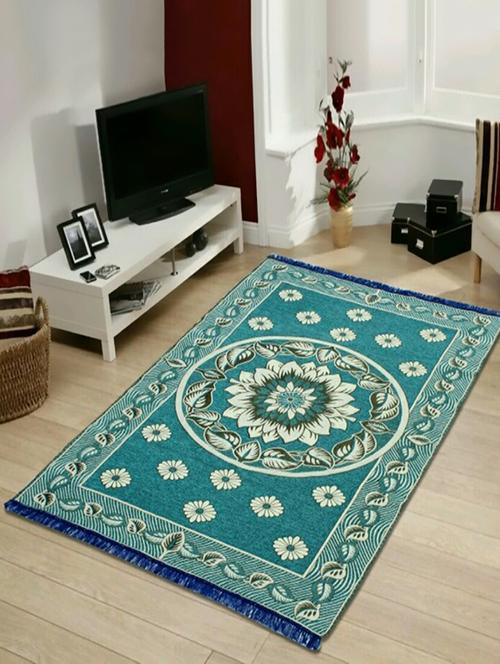 Cotton Designer Printed Carpet - 14550214 - Very Small Image - 1