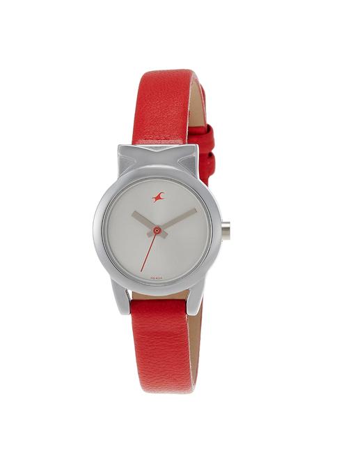 Fastrack Analog White Dial Women's Watch - 14552378 - Very Small Image - 1