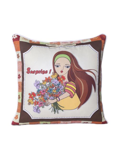 Printed Polyester Set of 5 Cushion Covers - 14553349 - Very Small Image - 1