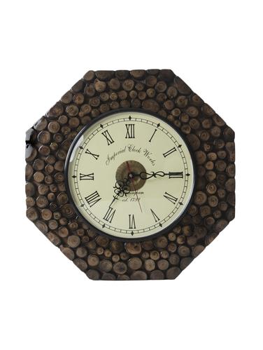 Decorative Wooden Anchor Wall Clock - 14553569 - Very Small Image - 1