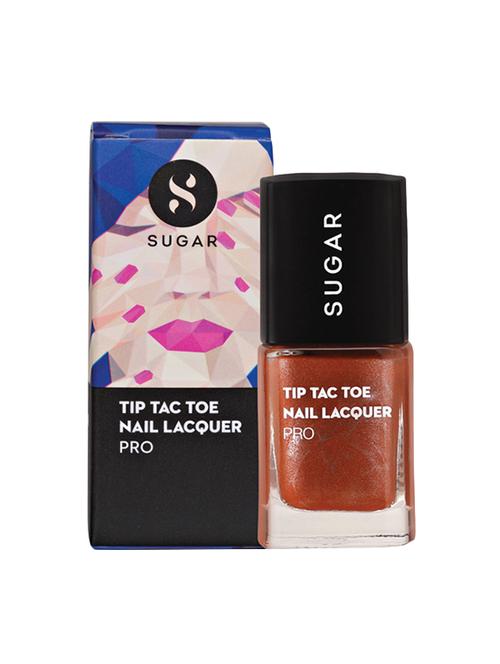 SUGAR Tip Tac Toe Nail Lacquer - 047 Tan About Town (Metallic Matte Yellow Brown) - 14554112 - Standard Image - 1