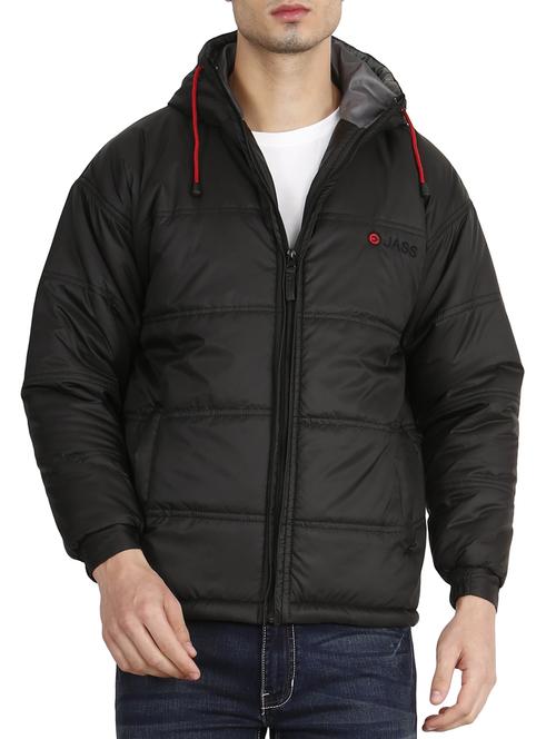 black polyester quilted jacket - 14554624 - Very Small Image - 1