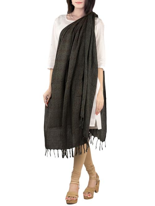 brown acrylic shawl - 14554920 - Very Small Image - 1