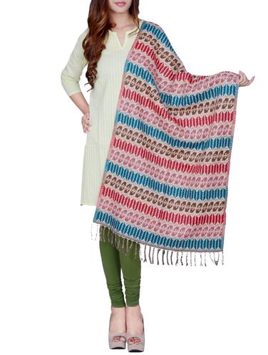 multi colored acrylic shawl - 14554921 - Very Small Image - 1