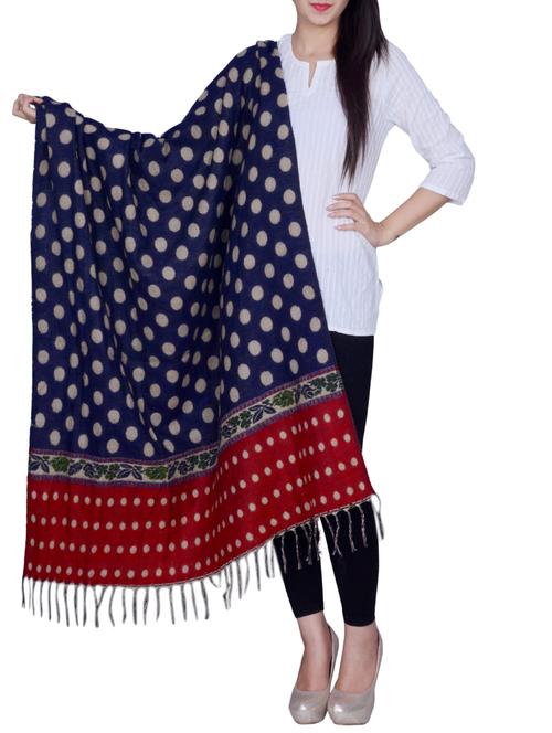 blue acrylic shawl - 14554924 - Very Small Image - 1