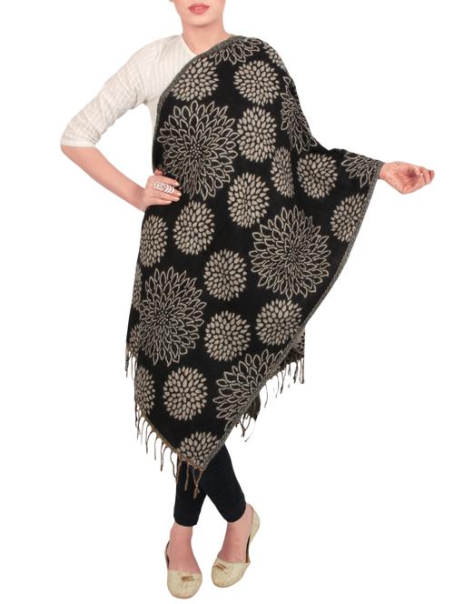 black acrylic shawl - 14554928 - Very Small Image - 1