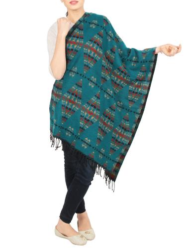 blue acrylic shawl - 14554934 - Very Small Image - 1
