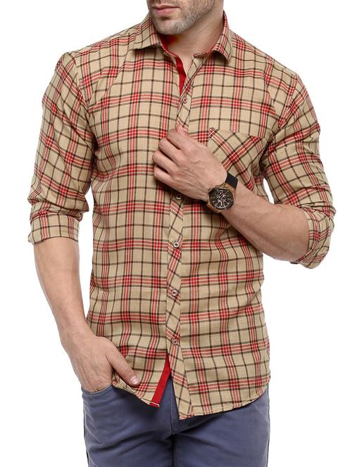 multi cotton casual shirt - 14555388 - Very Small Image - 1
