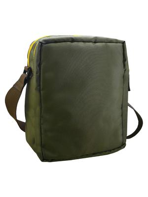 khaki polyester messenger bag - 14557242 - Standard Image - 2