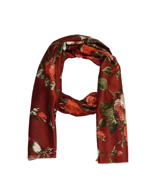 red viscose stole - 14557976 - Standard Image - 1