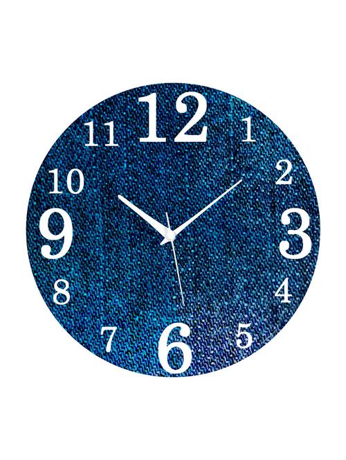 mdf circular analog wall clock - 14558258 - Standard Image - 1