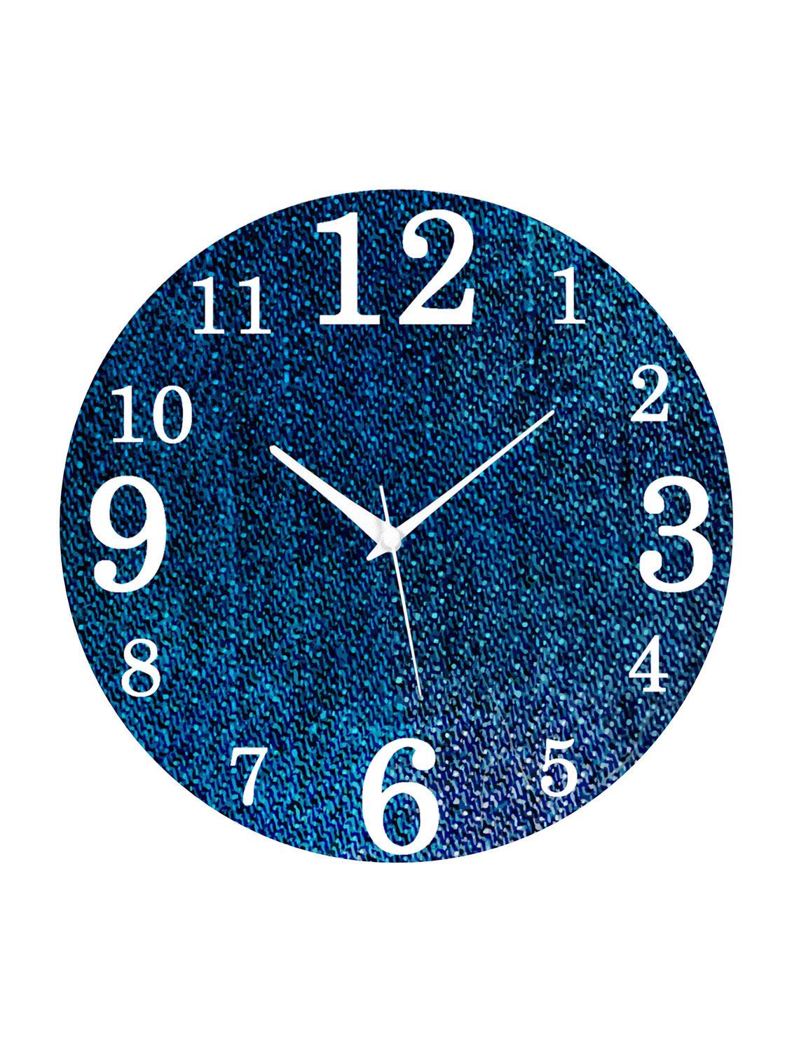 mdf circular analog wall clock - 14558258 - Zoom Image - 1