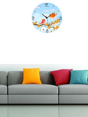 mdf circular analog wall clock - 14558434 - Standard Image - 2