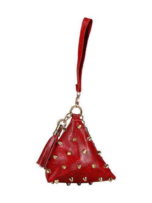 red leatherette sling bag - 14559949 - Very Small Image - 1