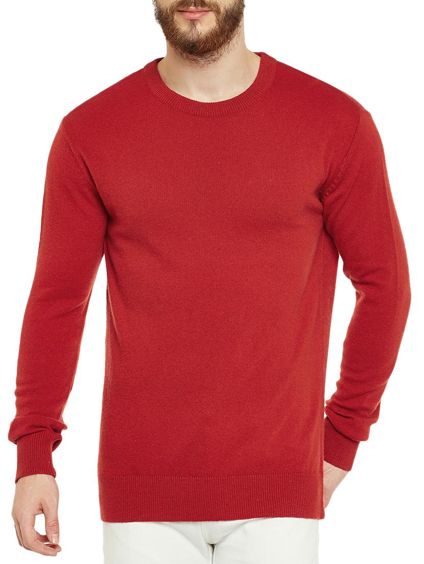 red wool pullover - 14561625 - Zoom Image - 1