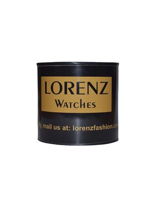 lorenz mk-1061a black tan dotted ~ men's analog watch - 14562672 - Standard Image - 4