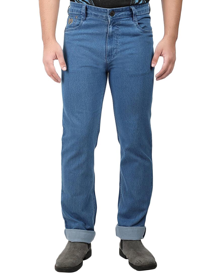 blue denim plain jeans - 14563528 - Zoom Image - 1