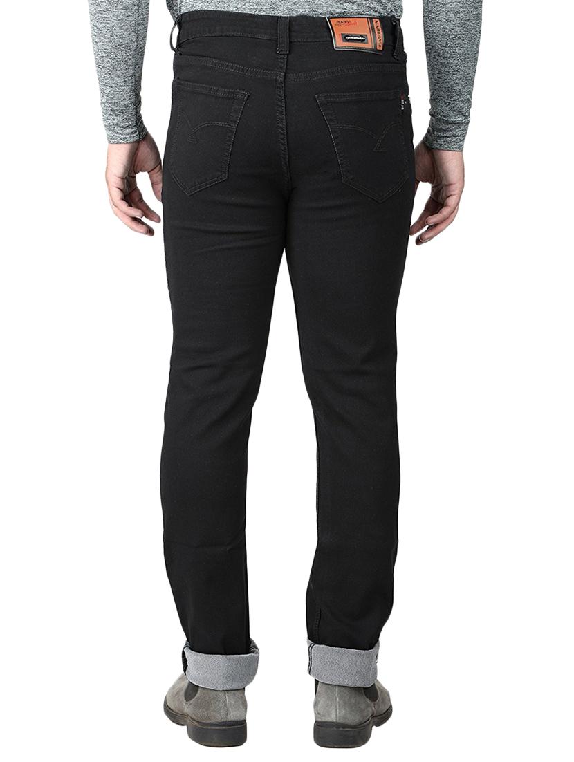 black denim plain jeans - 14563529 - Zoom Image - 3
