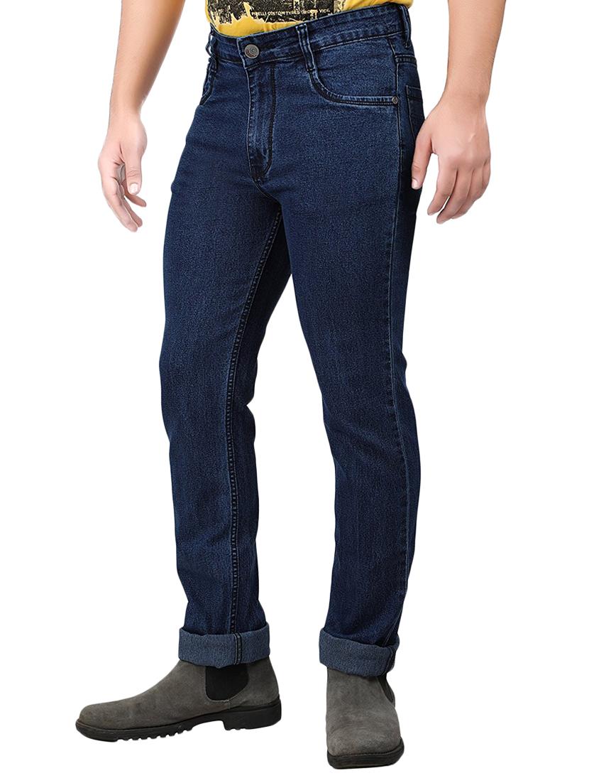 blue denim plain jeans - 14563531 - Zoom Image - 2