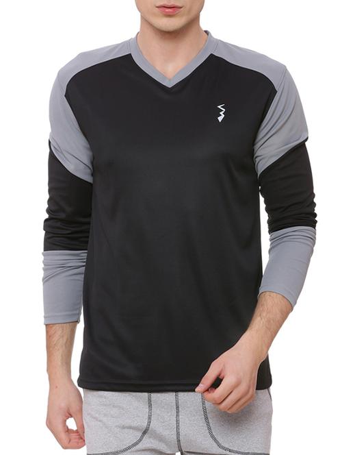 black polyester tshirt - 14564235 - Standard Image - 1