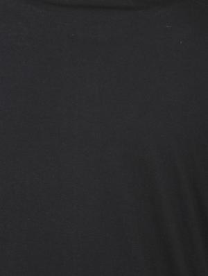 black viscose long shrug - 14564677 - Standard Image - 5