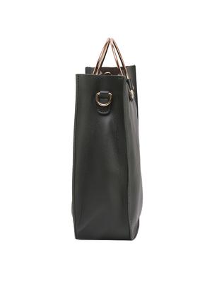 green leatherette regular handbag - 14566508 - Standard Image - 4