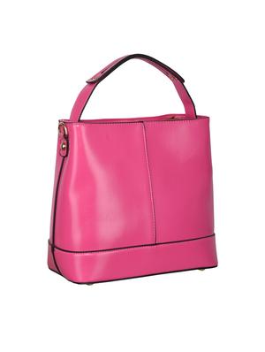 pink leatherette handbag - 14566570 - Standard Image - 2