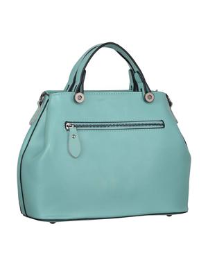 blue leatherette handbag - 14566634 - Standard Image - 2