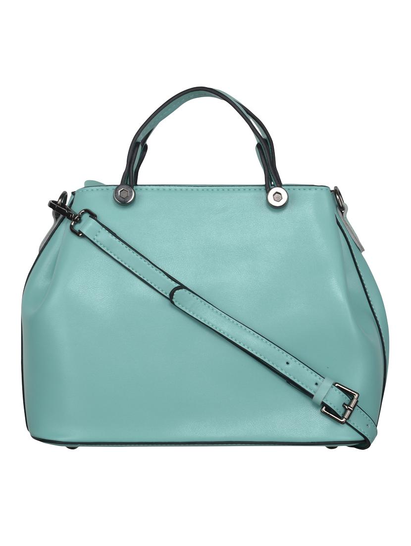 blue leatherette handbag - 14566634 - Zoom Image - 1