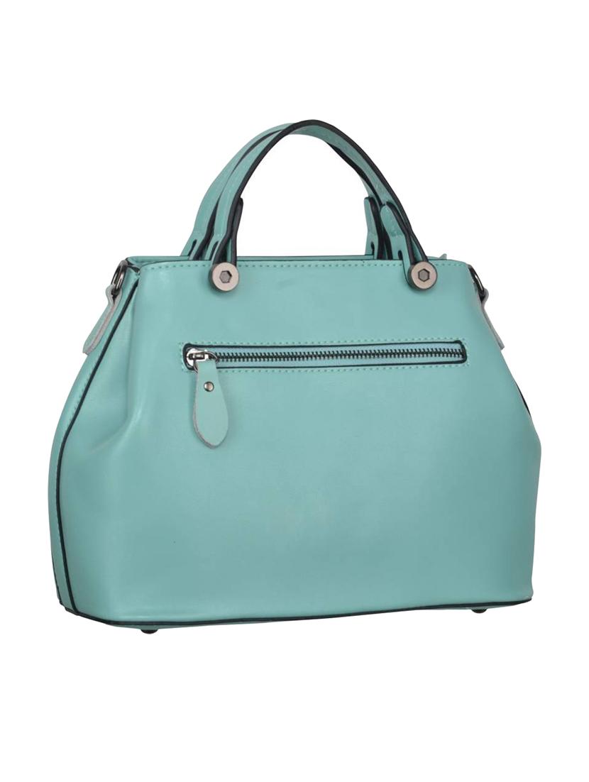 blue leatherette handbag - 14566634 - Zoom Image - 2