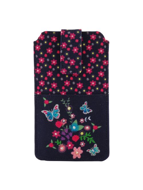 black fabric mobile cover - 14568155 - Very Small Image - 1