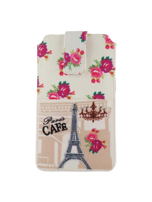 white fabric mobile cover - 14568163 - Very Small Image - 1
