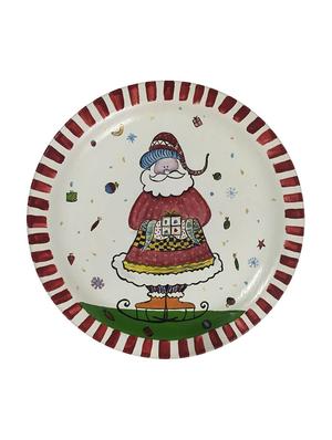 merry christmas wall plate set of 2 - 14572098 - Standard Image - 2