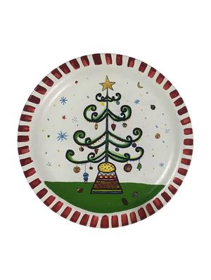 merry christmas wall plate set of 2 - 14572098 - Standard Image - 3