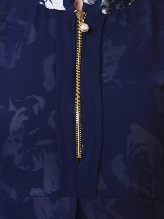 navy blue maxi dress - 14576635 - Zoom Image - 4