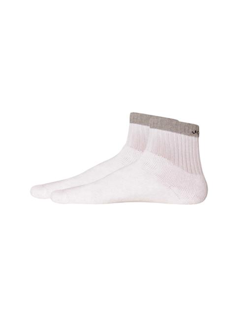white cotton ankle length sock - 14581854 - Standard Image - 1