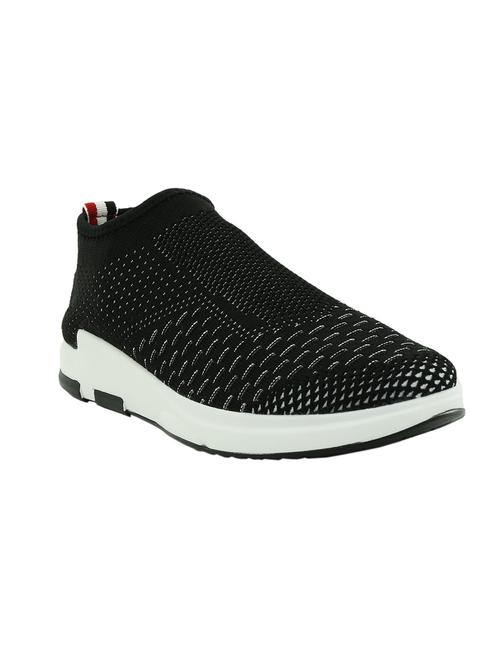 black Fabric slip on sport shoe - 14582236 - Standard Image - 1