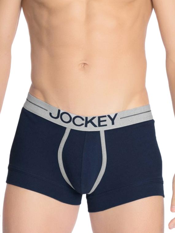 navy blue cotton trunks - 14584130 - Zoom Image - 1