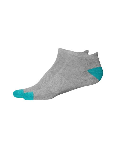 grey cotton no show sock - 14584162 - Very Small Image - 1