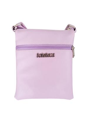 purple leatherette regular sling bag - 14585424 - Standard Image - 2
