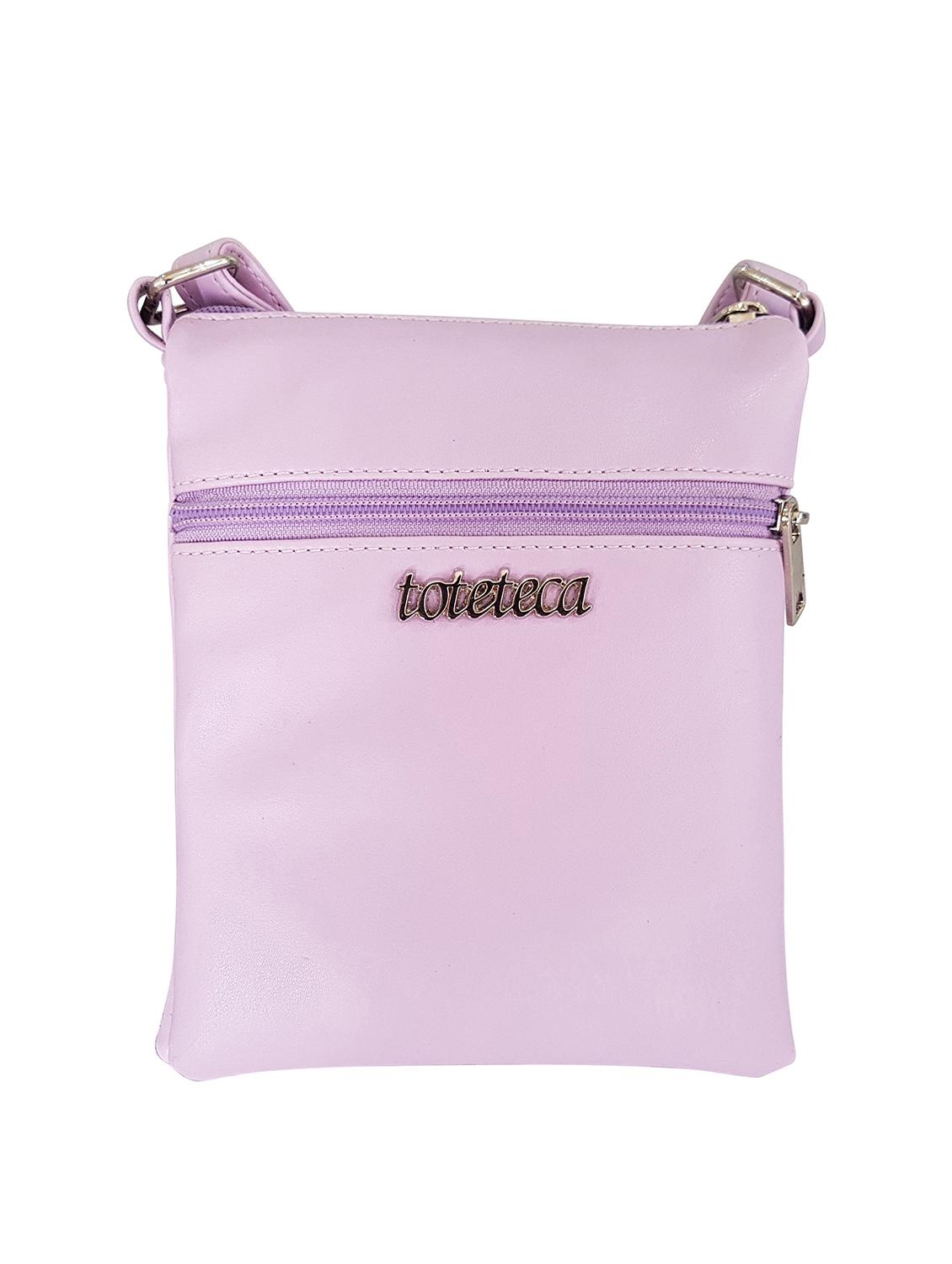 purple leatherette regular sling bag - 14585424 - Zoom Image - 2
