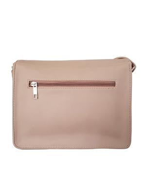 beige leatherette regular sling bag - 14585439 - Standard Image - 2