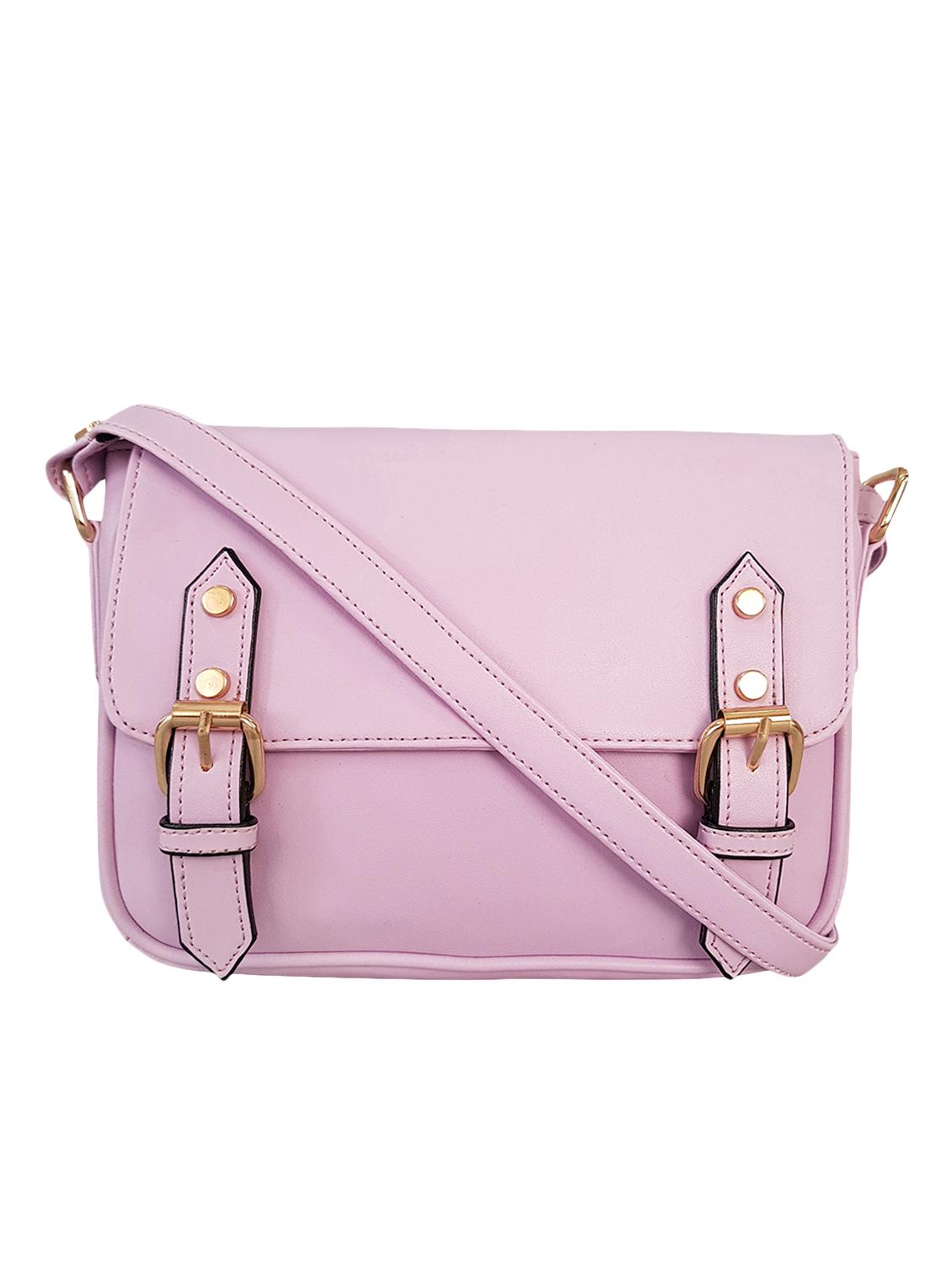 purple leatherette regular sling bag - 14585445 - Zoom Image - 1