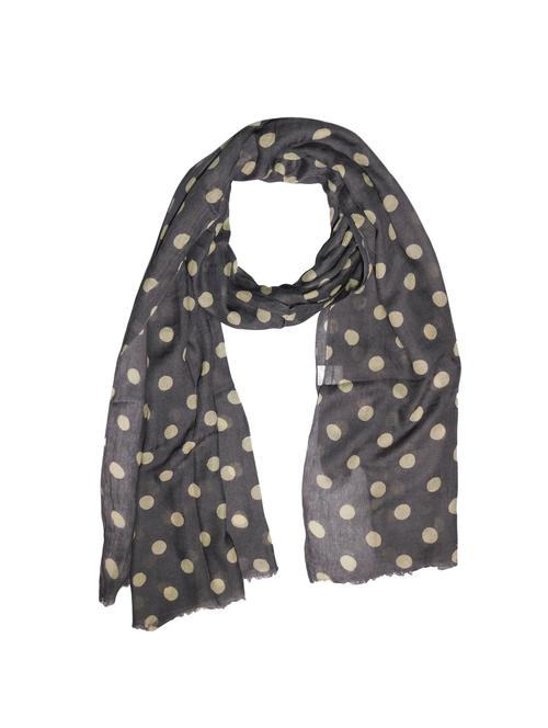 grey polka dotted stole - 14586580 - Standard Image - 1