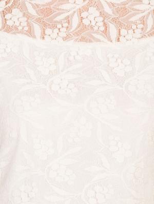 white lacy sheath dress - 14586626 - Standard Image - 5