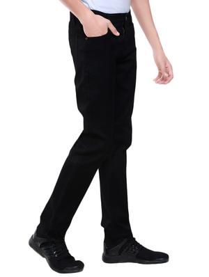 black denim plain jeans - 14588107 - Standard Image - 2