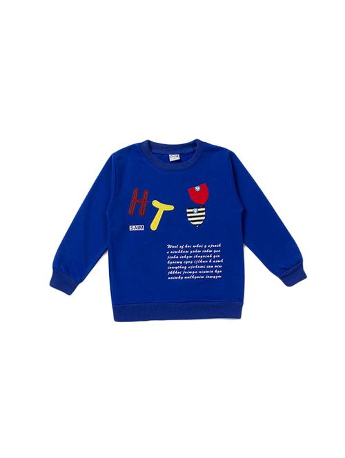 blue wool sweatshirt - 14589210 - Standard Image - 1