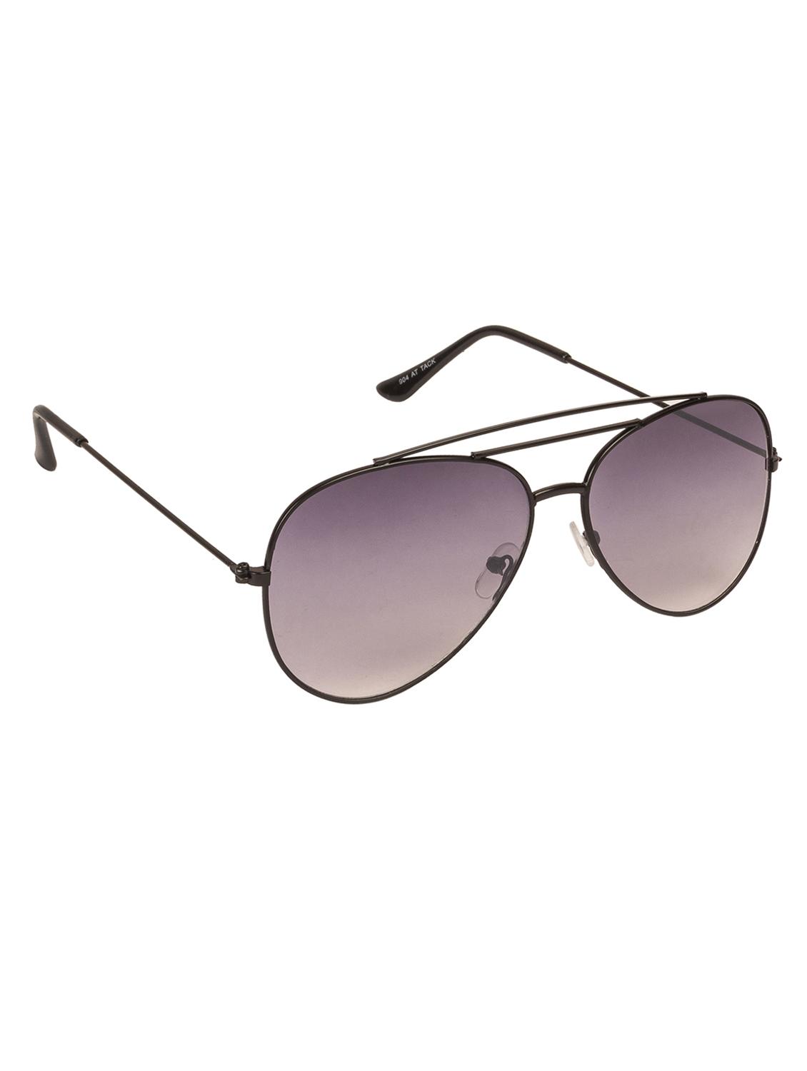 arzonai ultimate black aviator shape uv protected sunglasses for men & women (ma-904-s1) - 14590012 - Zoom Image - 2